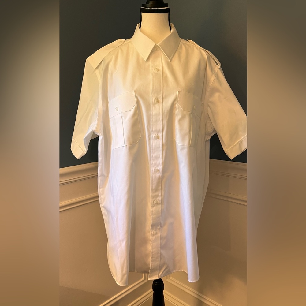 Pilot uniform shirts 18” neck